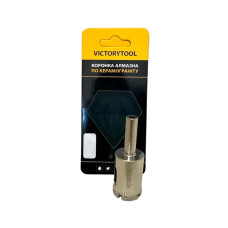 Алмазна коронка VICTORYTOOL 18 мм, під дриль (v018)