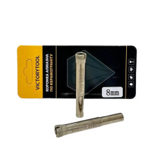 Алмазна коронка VICTORYTOOL 8 мм/2 шт., під дриль (v008-2)