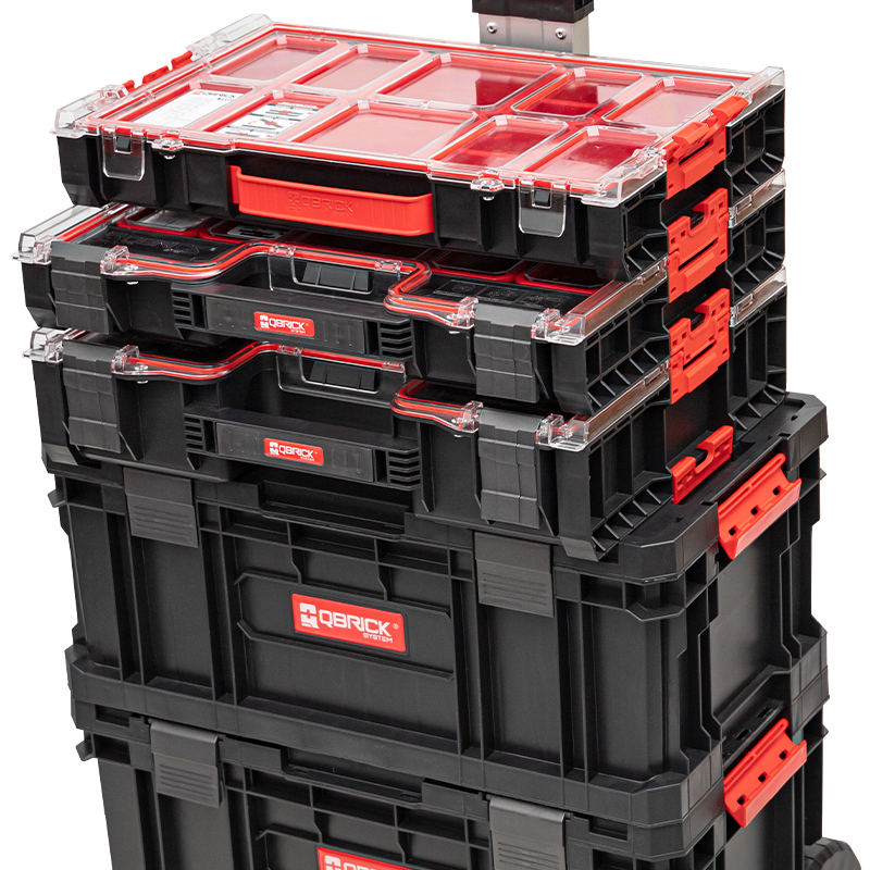 Ящик для інструментів QBRICK SYSTEM TWO SET ALU VARIO 526 x 380 x 670мм (Z259800UA017)