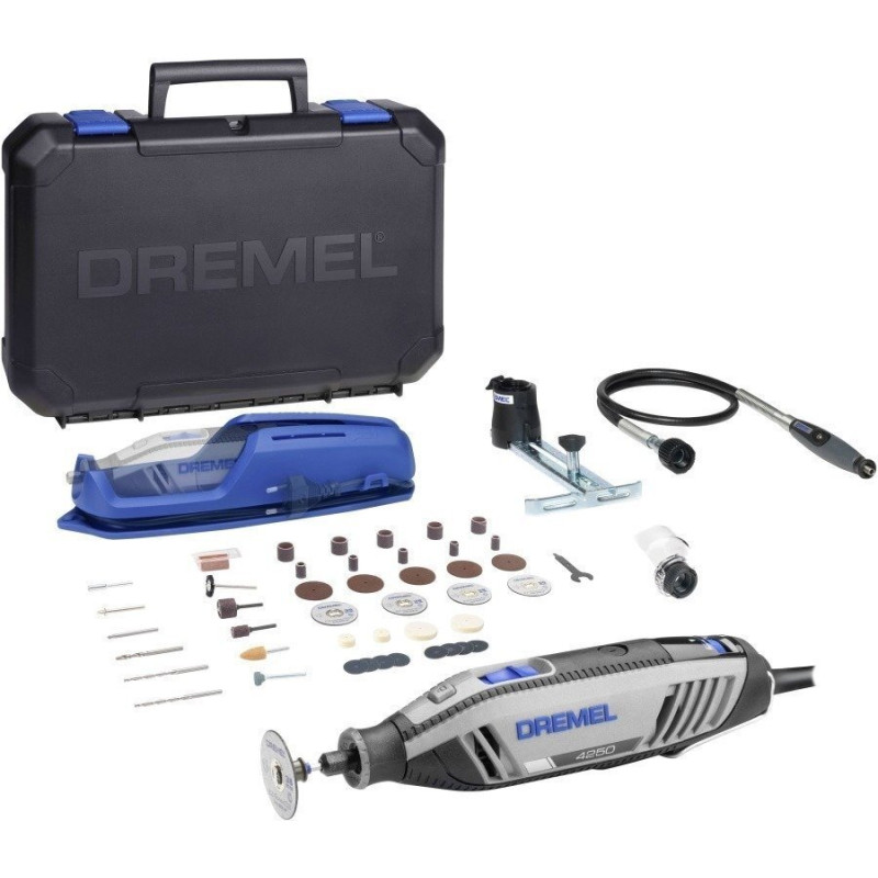 Багатофункціональний гравер Dremel 4250-3-45, 45 насадок + гнучкий вал + кейс (F0134250JJ)