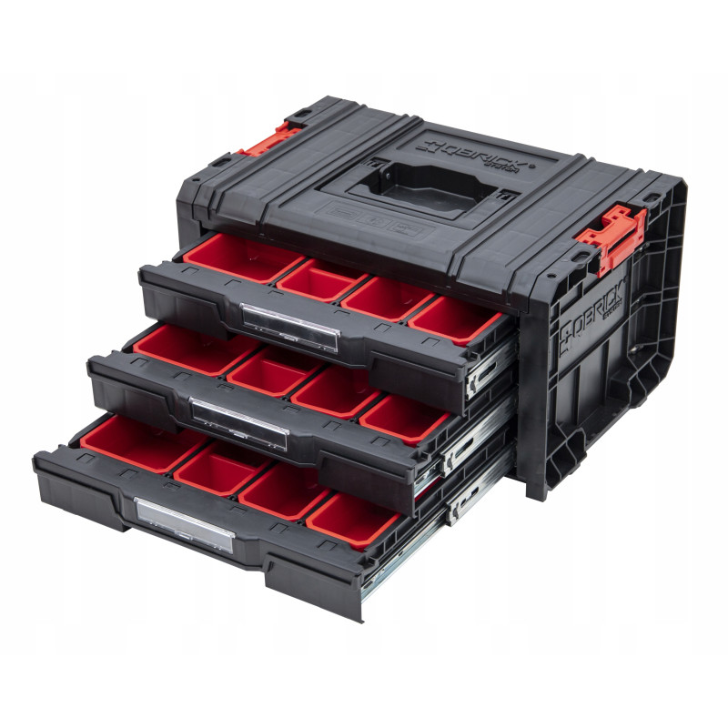 Ящик для інструментів QBRICK SYSTEM PRO DRAWER 3 TOOLBOX 2,0 EXPERT 450 x 320 x 240 мм (SKRQPROD3E2CZAPG003)