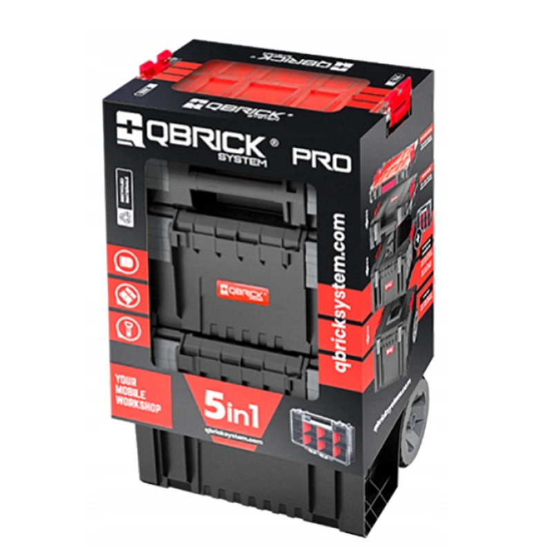 Набір ящиків QBRICK SYSTEM PRO SET "5 в 1" (450 x 390 x 785)