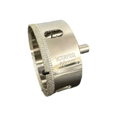 Алмазна коронка VICTORYTOOL 68 мм, під дриль (v068)