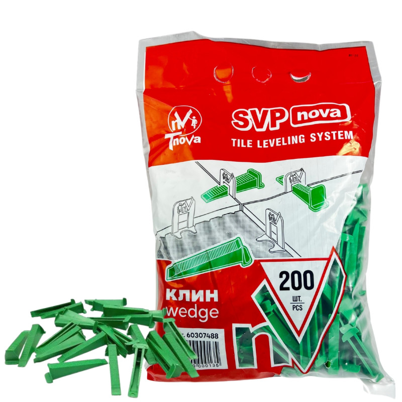 Клини для системи вирівнювання плитки NoVа (200 од./уп.) (KLNN)
