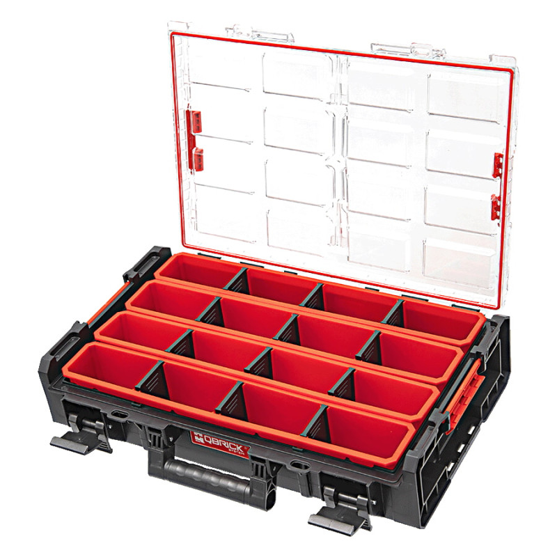 Ящик органайзер QBRICK SYSTEM ORGANIZER XL 2.0 Long Bin 582 x 387 x 131мм (ORGQXL2LBCZAPG003)