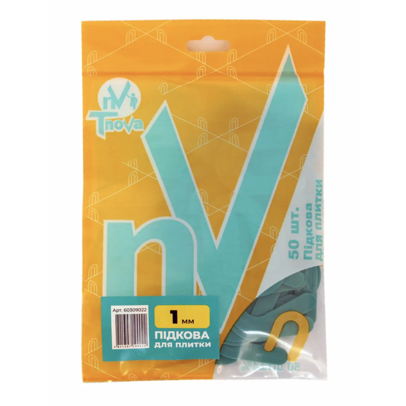 Підкова для плитки Nova 1 мм (50 шт./уп.) (DKV10)