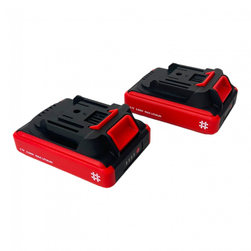 Віброприсоска Shijing Digital 21V 2.0A/h 165 мм з одним акумулятором + кейс (9392)