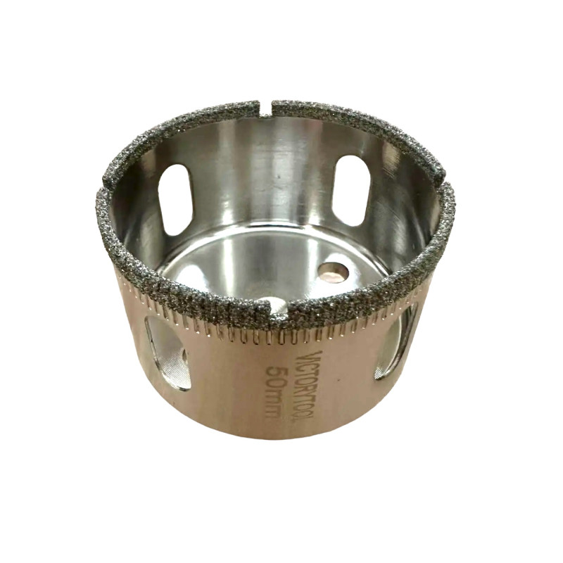Алмазна коронка VICTORYTOOL 50 мм, під дриль (v050)