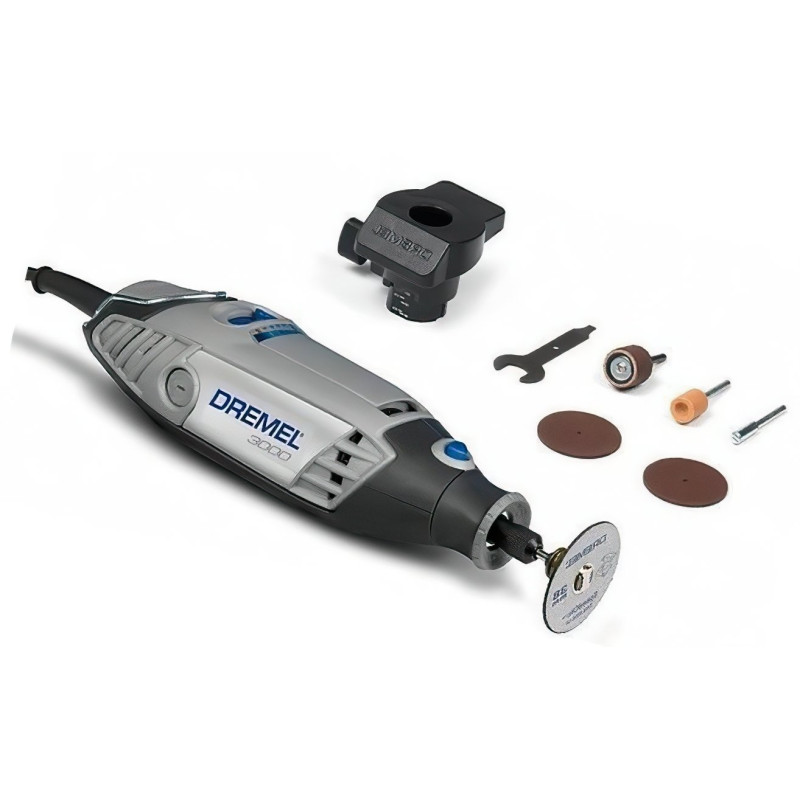 Гравер Dremel 3000-15, 15 насадок + м`який кейс (F0133000JL)