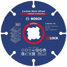Відрізне коло Bosch Expert Carbide Multi Wheel X-Lock 125x22.23 мм